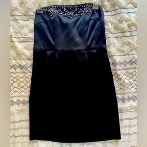 Super cute NWT little black dress from Express with beautiful jeweled top!